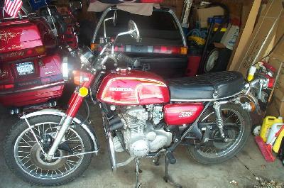 73 Honda CB 350 F