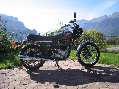 81 Triumph T 140 E Bonneville