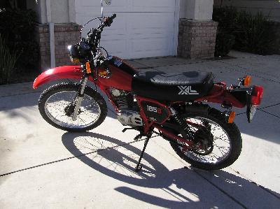 82 Honda XL 185 S