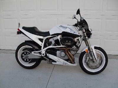 02 Buell X1W White Lightning