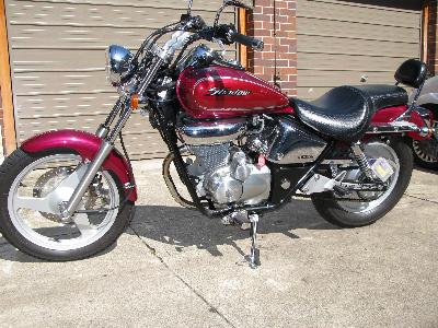 02 Honda Shadow 125